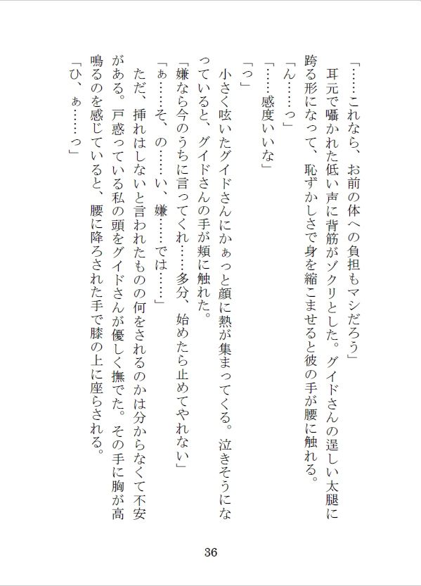 護衛の冒険者を雇って街の外に出たらえっちな目に遭っちゃったけれど、最愛の恋人を手に入れました - サンプル画像 5