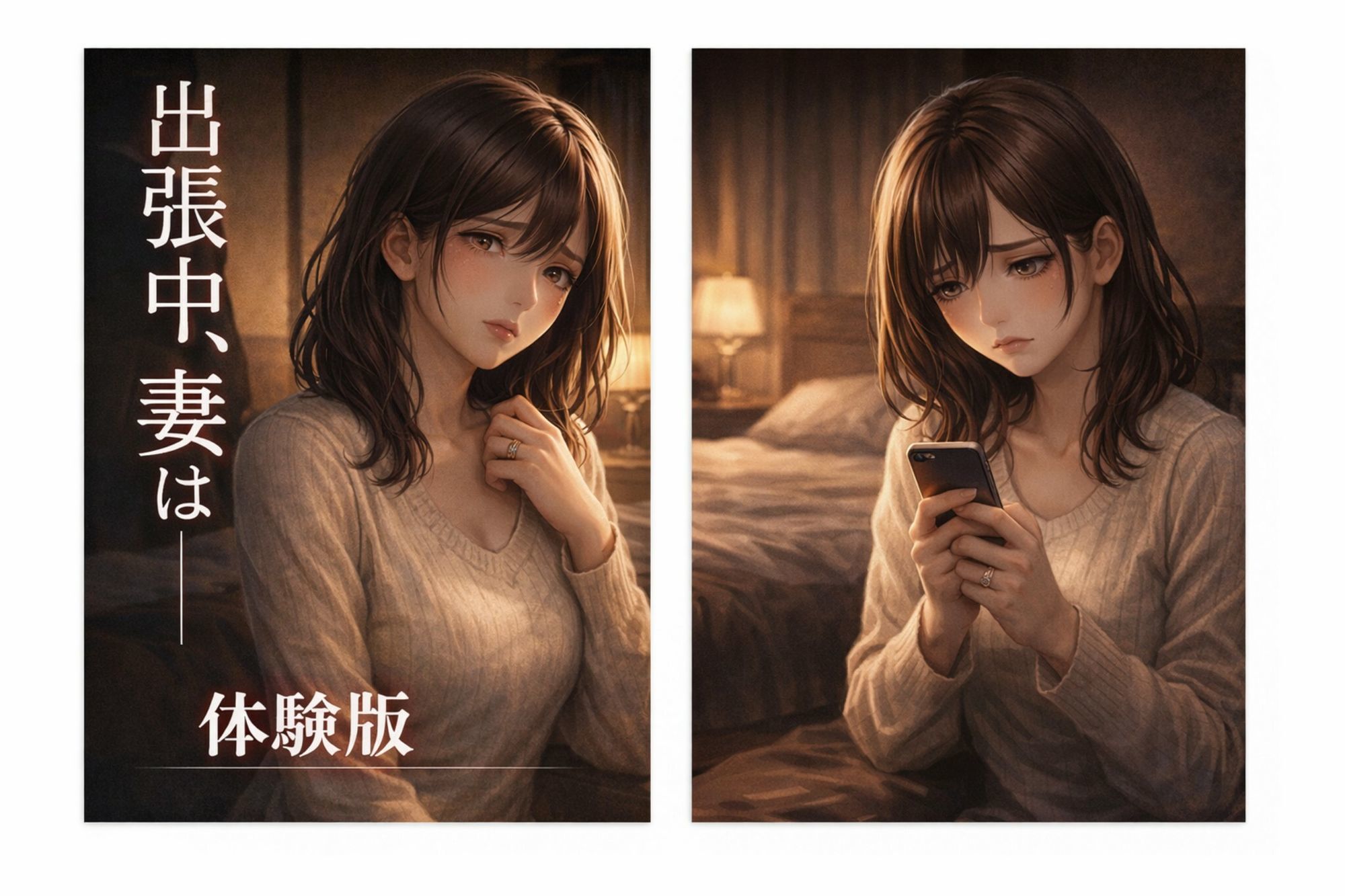 「出張中、妻は上司に呼び出されていた」 - サンプル画像 1