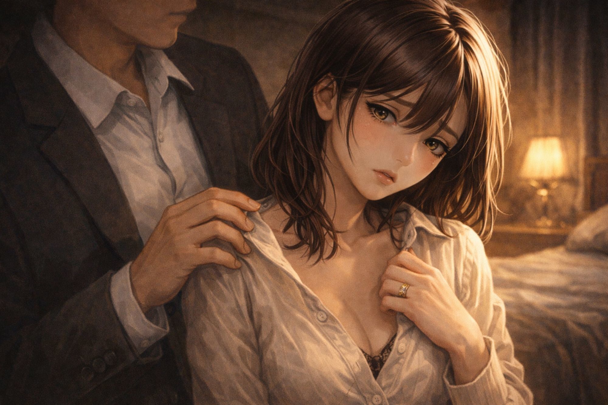 「出張中、妻は上司に呼び出されていた」 - サンプル画像 2