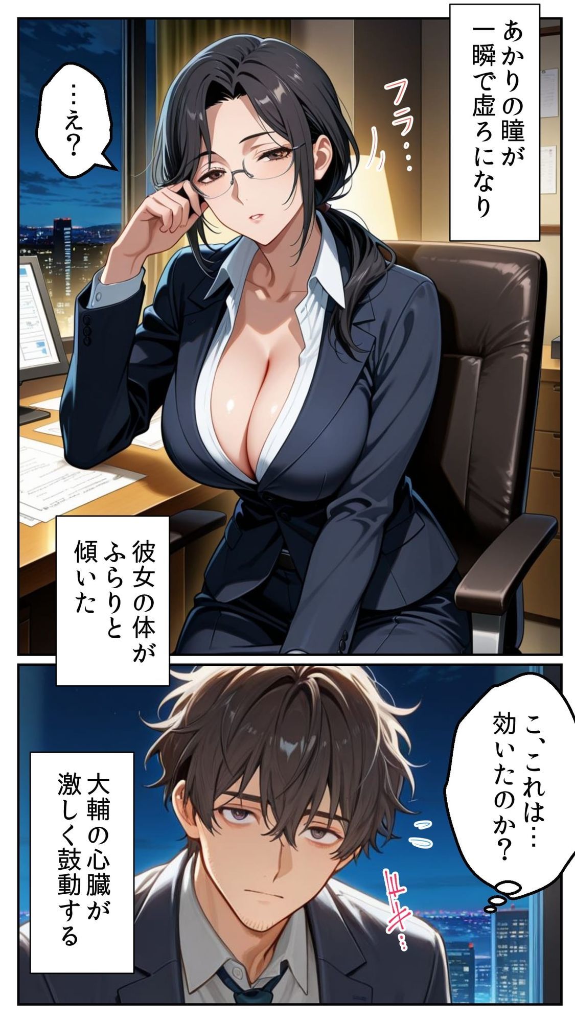 催●アプリと人妻お局の淫らな堕落 〜社内一のエロい女を思いのままに〜 - サンプル画像 4