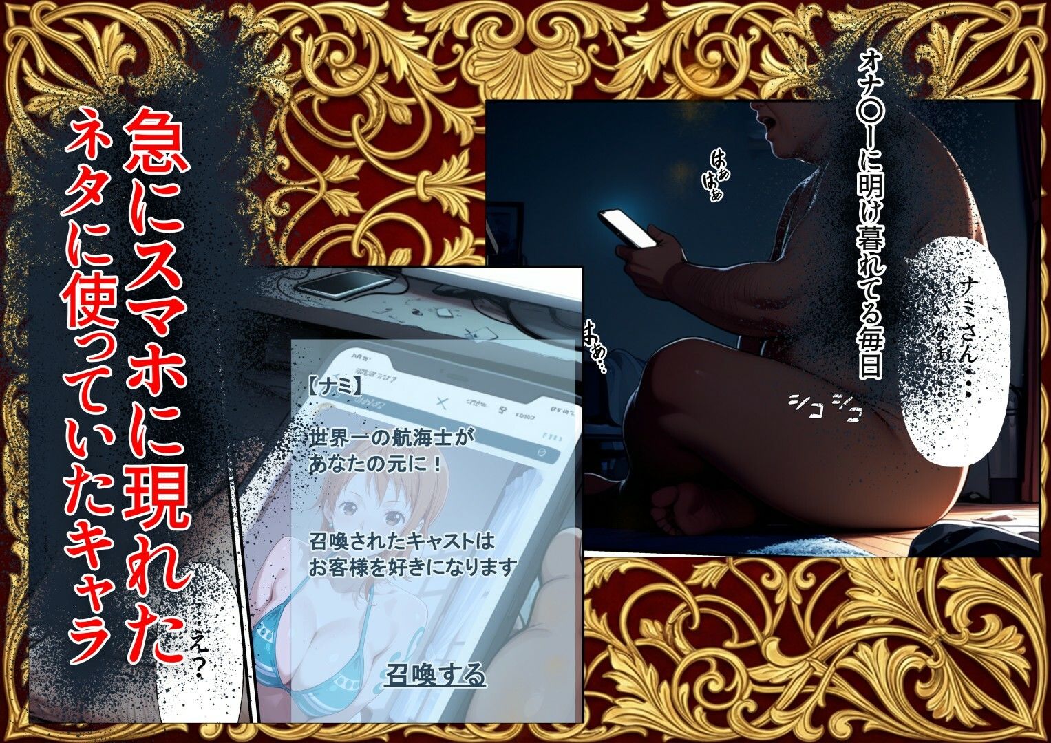 Parallel Call 〜並行世界から呼び出せるデリヘルアプリで金にがめつい航海士ナ〇にタダでNN（生中出し）出来た話〜 - サンプル画像 1