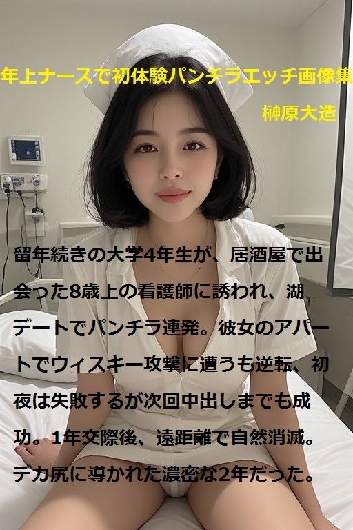 年上ナースで初体験パンチラエッチ画像集 - サンプル画像 9