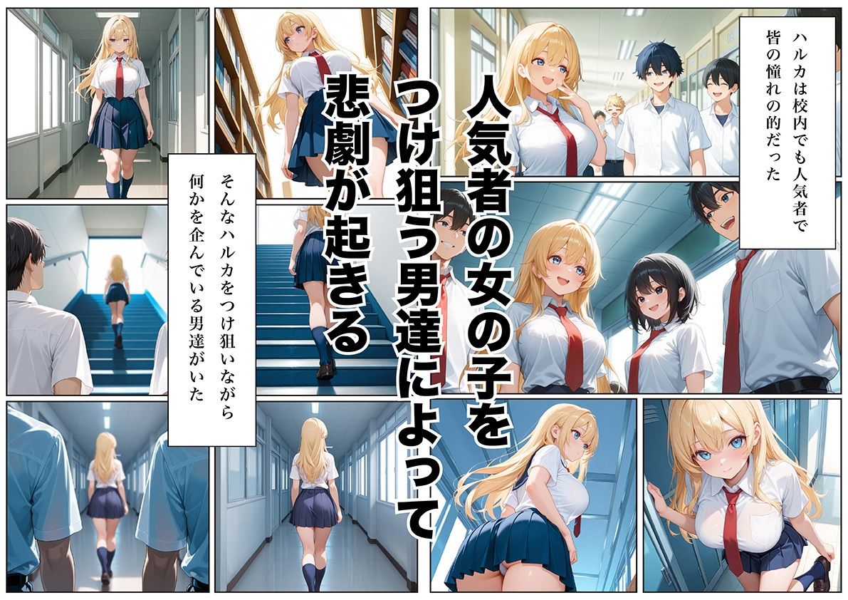 悪夢の放課後 前編・後編セット - サンプル画像 1