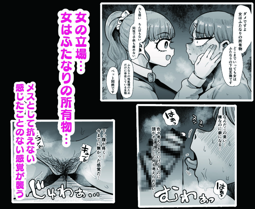 ふたなり学園の女がどういう扱いを受けるかあなたは知っていますか？ - サンプル画像 5