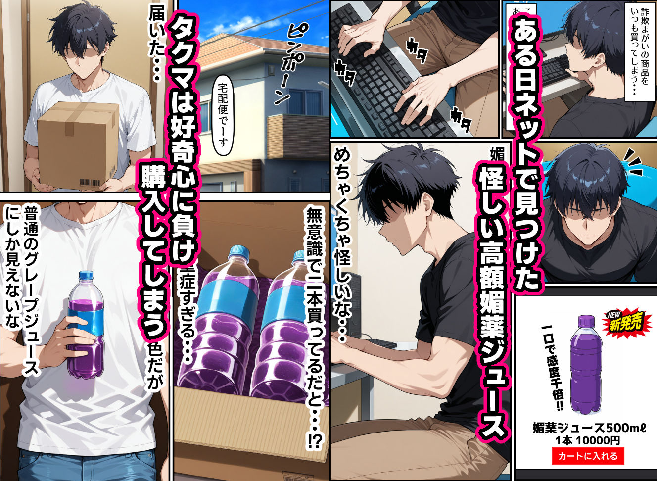 いつも絡んでくる生意気ギャルが媚薬ジュースをがぶ飲みしてしまう話 - サンプル画像 1