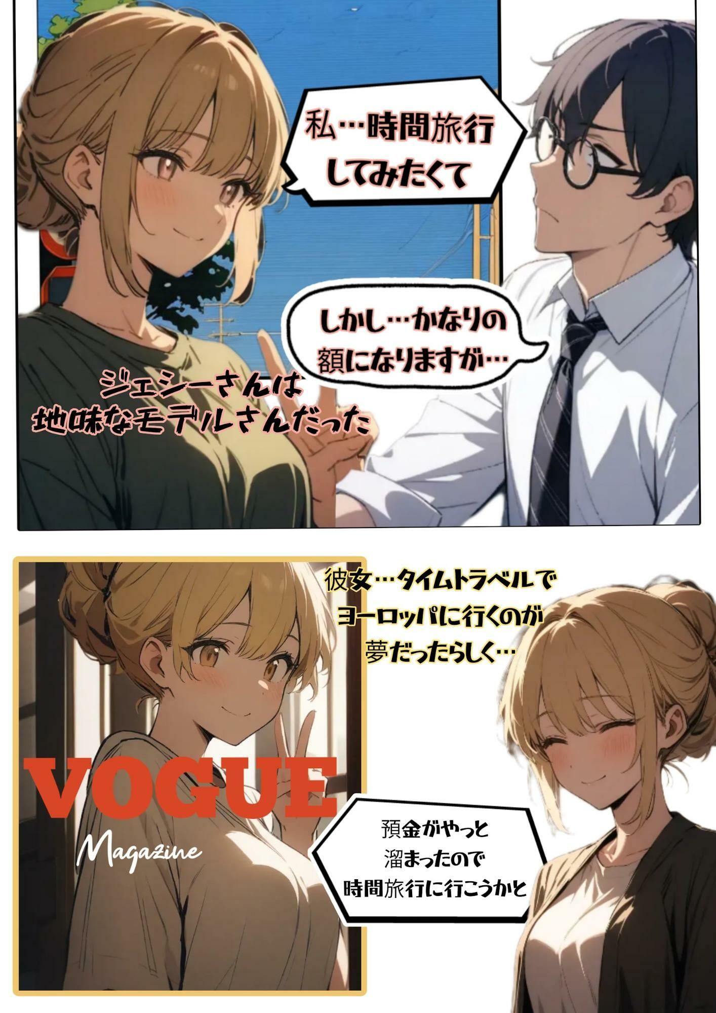 変態マトリックス、時空移動で四次元セックス - サンプル画像 1