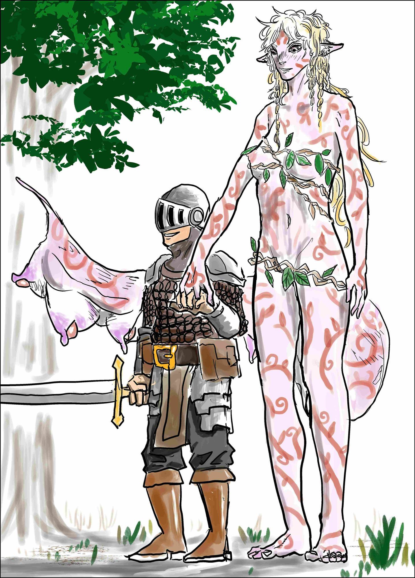 発情期ケモミミ少女は人間冒険者を拒めない - サンプル画像 1