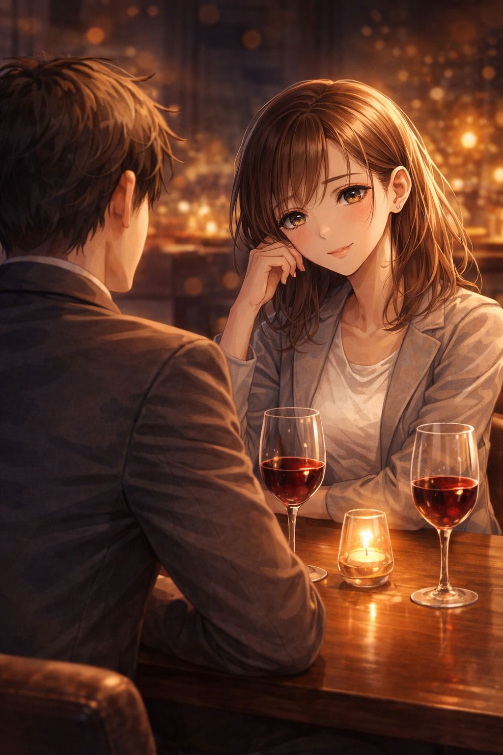 彼氏がいるのに、抜け出せなくなった― 彼氏持ちOL×既婚上司・相談堕ちNTR ― - サンプル画像 1