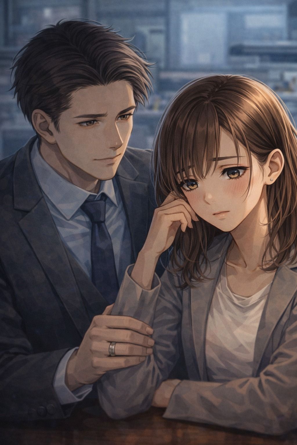 彼氏がいるのに、抜け出せなくなった― 彼氏持ちOL×既婚上司・相談堕ちNTR ― - サンプル画像 2