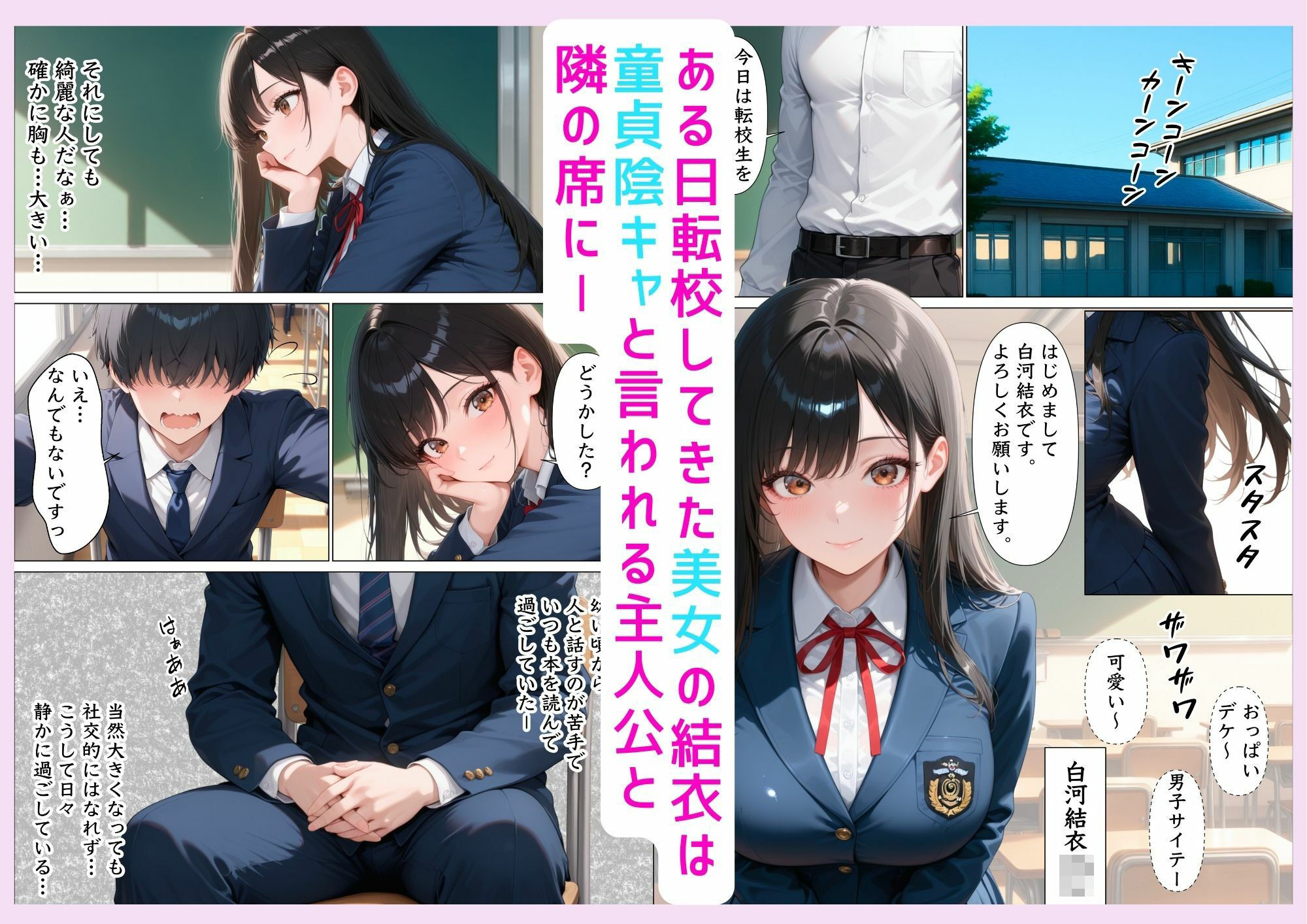 童貞陰キャが幼馴染の清楚系美女を何度も絶頂させたらセックスの虜になった話 - サンプル画像 1