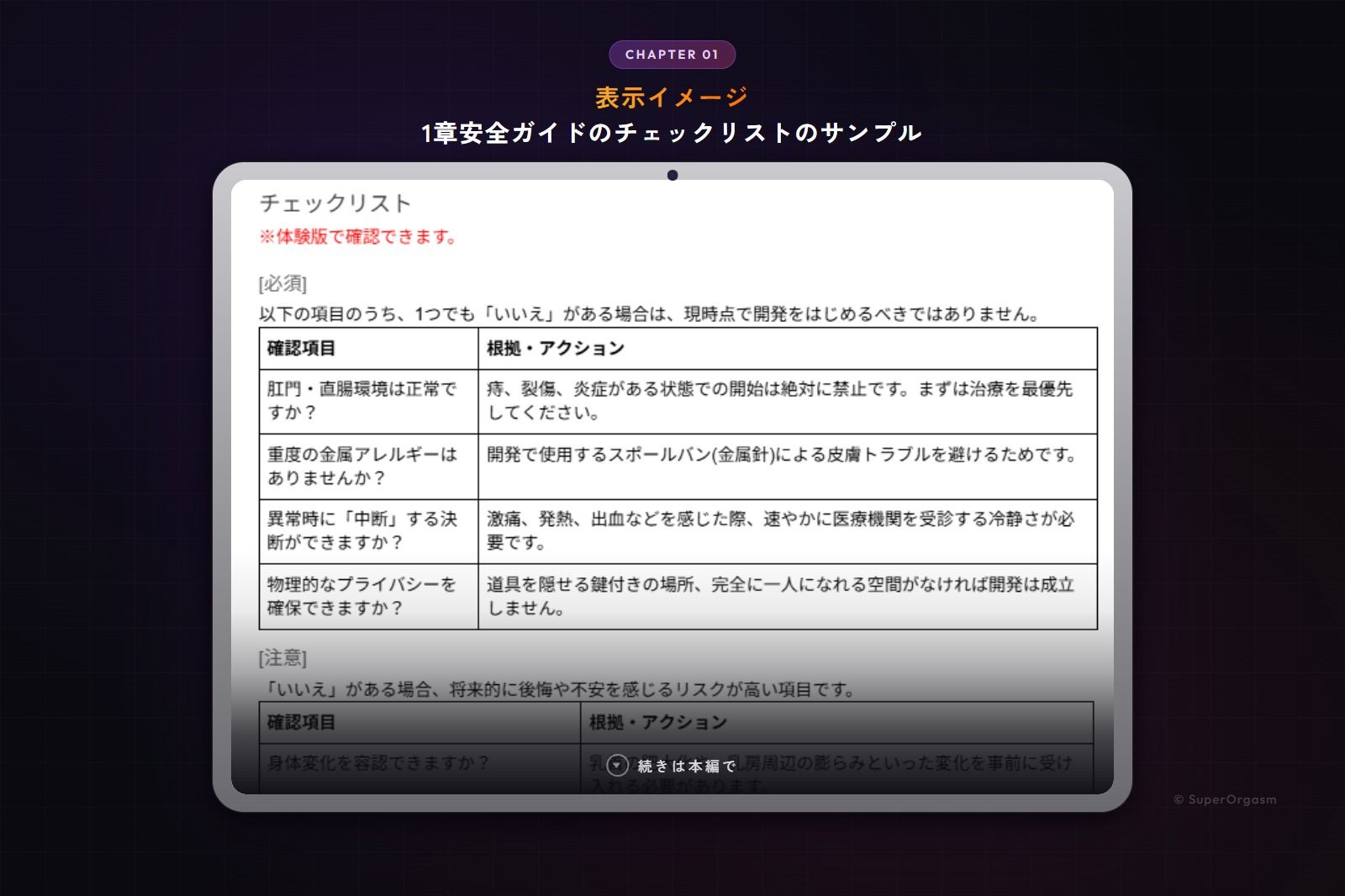 ドライオーガズム6ヶ月完全開発ガイド 催●・乳首・前立腺の3軸メソッド - サンプル画像 8