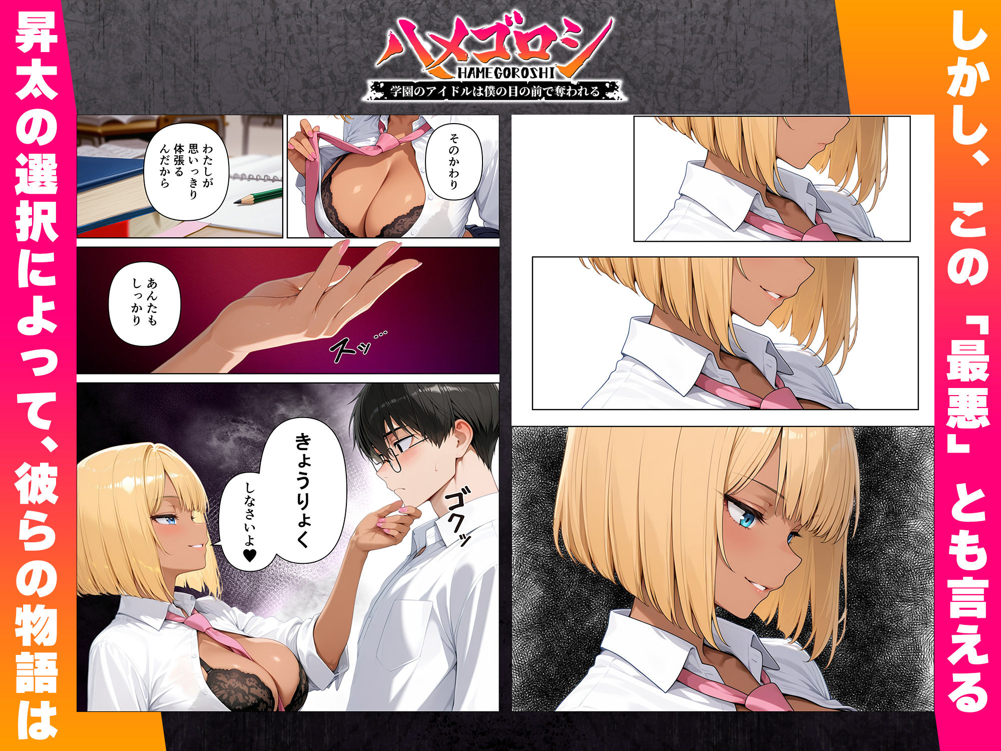 【本編345P！フルカラー】ハメゴロシ〜学園のアイドルは僕の目の前で奪われる〜 - サンプル画像 7