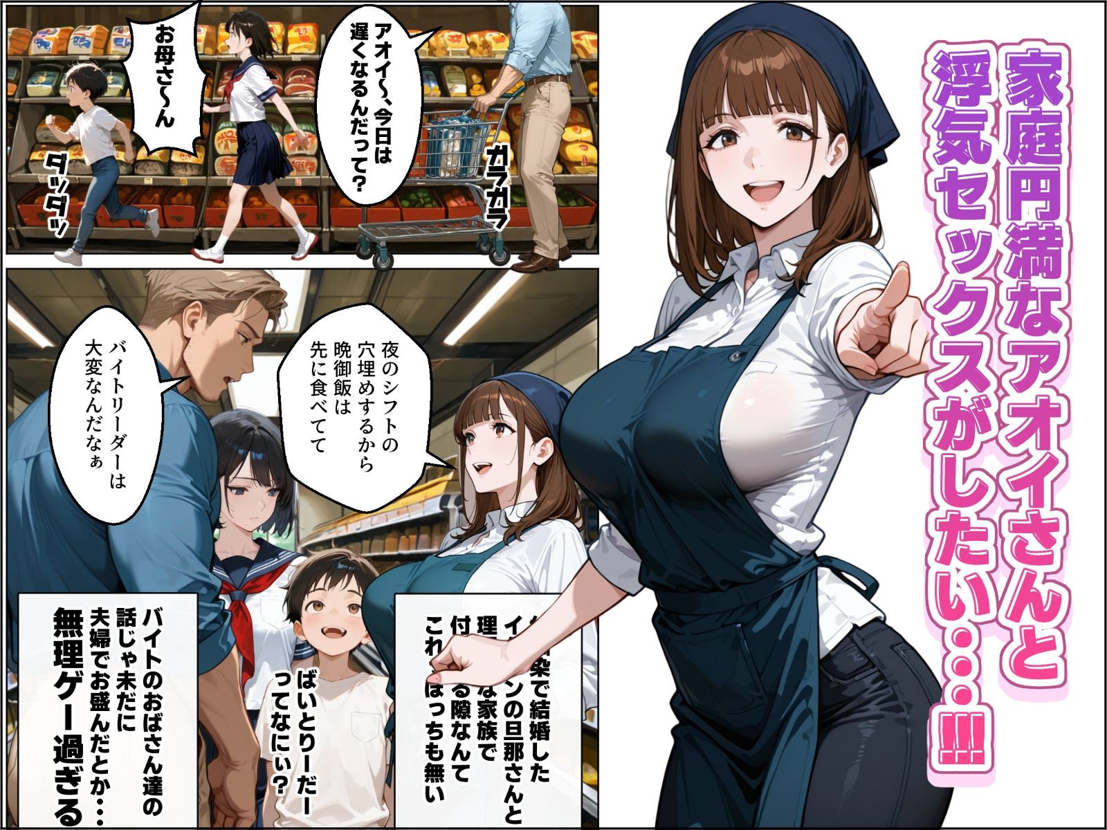 良妻賢母の記憶を改変して托卵させる話 - サンプル画像 2