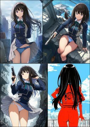 孤高の美少女アサシン  たきな - サンプル画像 7