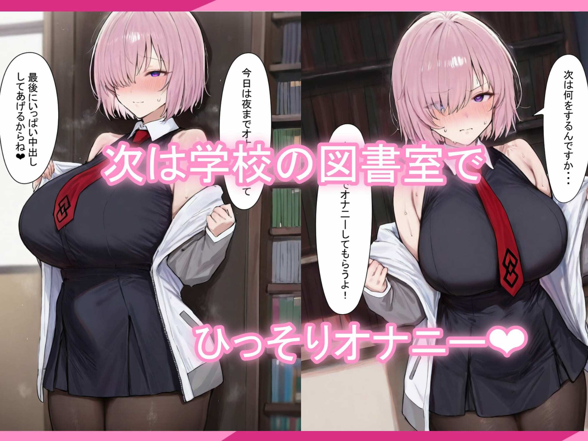 マシュちゃんの一日NTR調教！ - サンプル画像 5