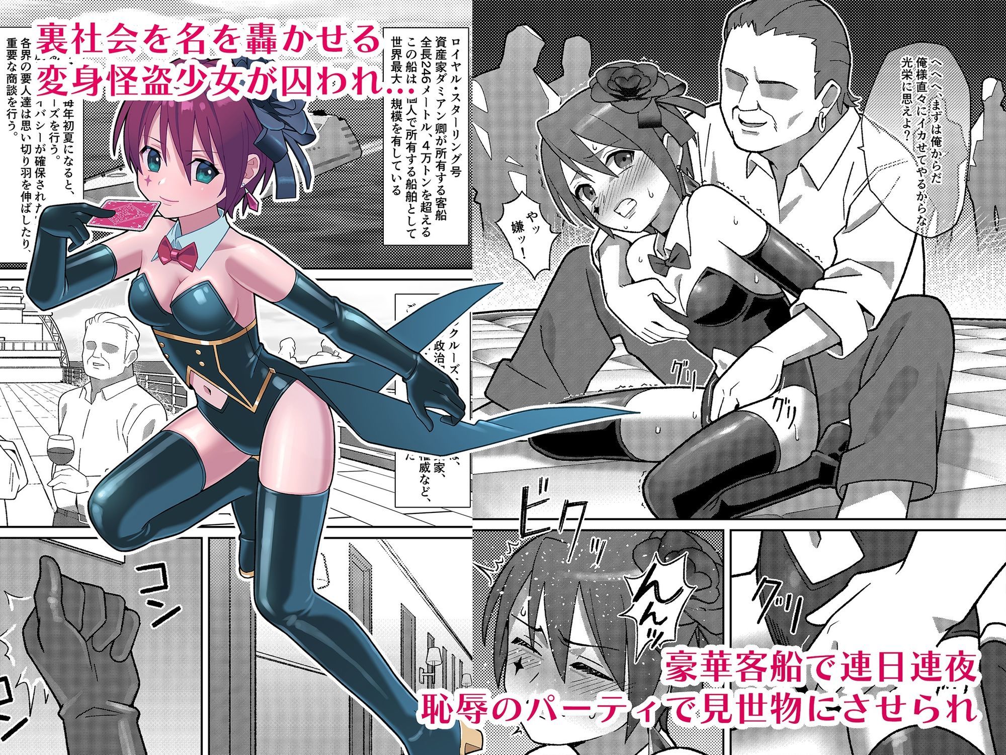 幻影怪盗ルノワール 豪華客船で恥辱のパーティ編 - サンプル画像 1