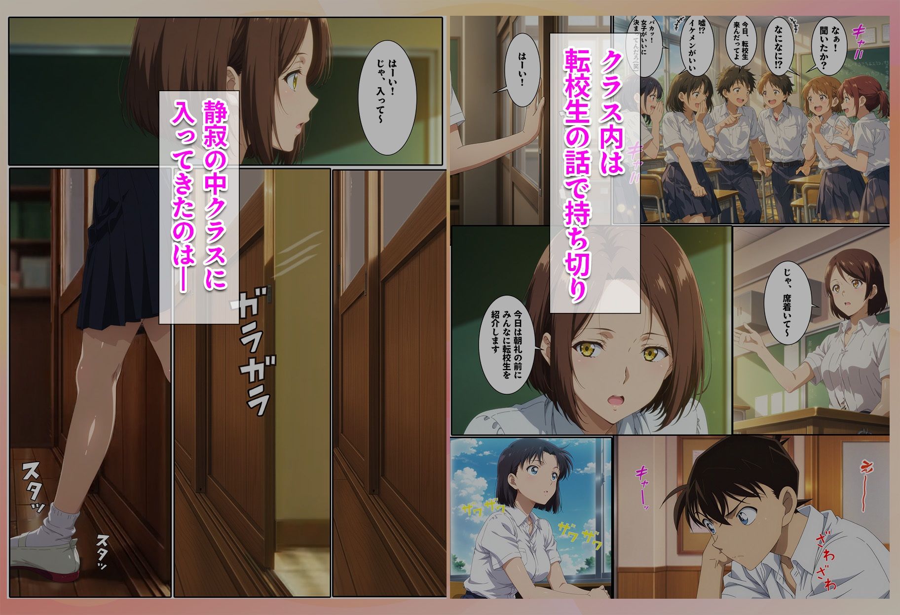 名探偵の三角関係  青年探偵団 - サンプル画像 1