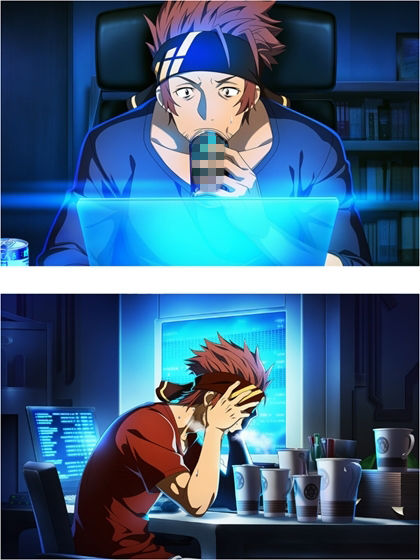 漫画  キリトの失態  p118あとがき1p - サンプル画像 6