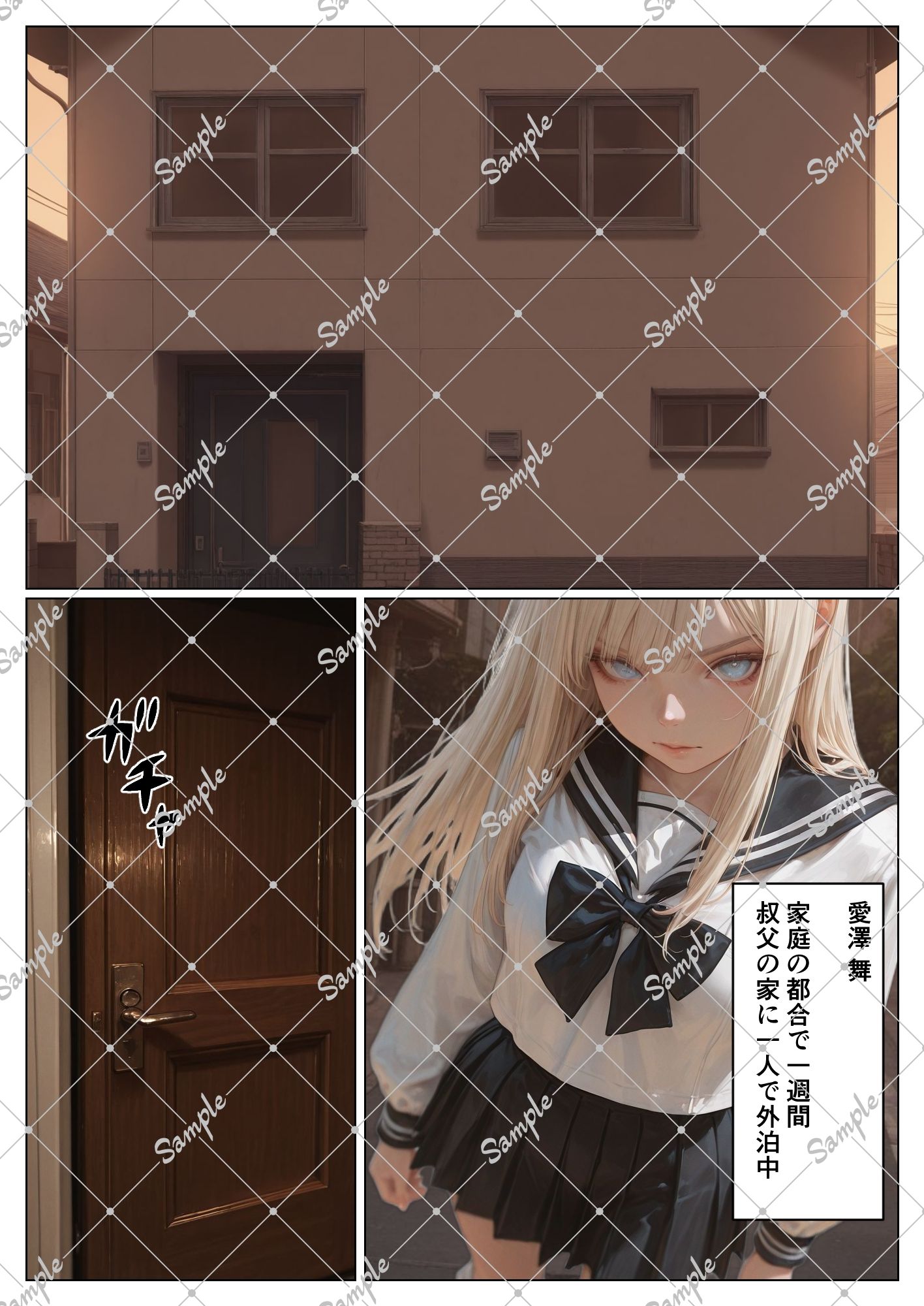 強●睡眠姦 睡眠薬で眠らせた姪にいろんなことをする話 -昏●少女シリーズ- - サンプル画像 1