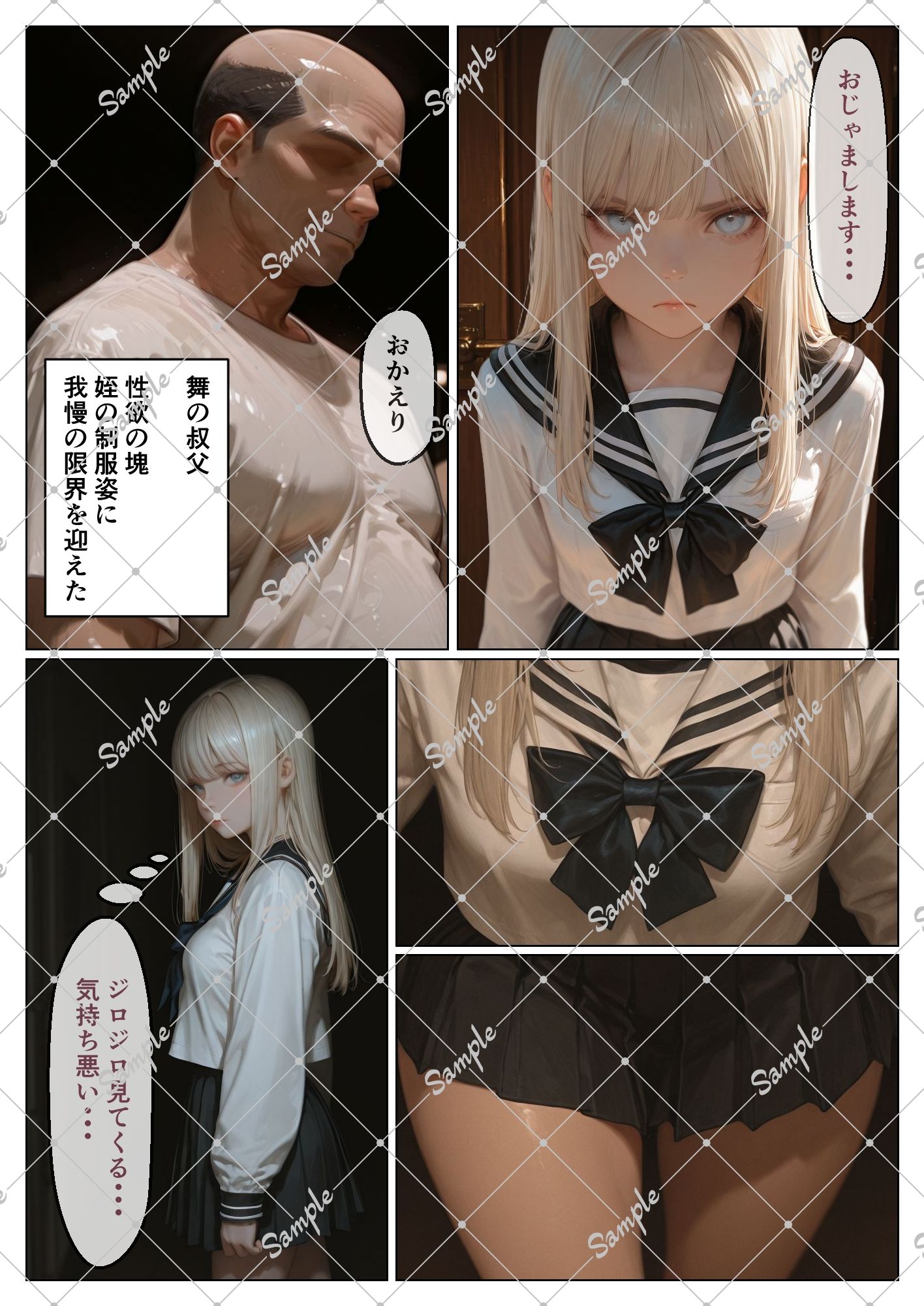 強●睡眠姦 睡眠薬で眠らせた姪にいろんなことをする話 -昏●少女シリーズ- - サンプル画像 2