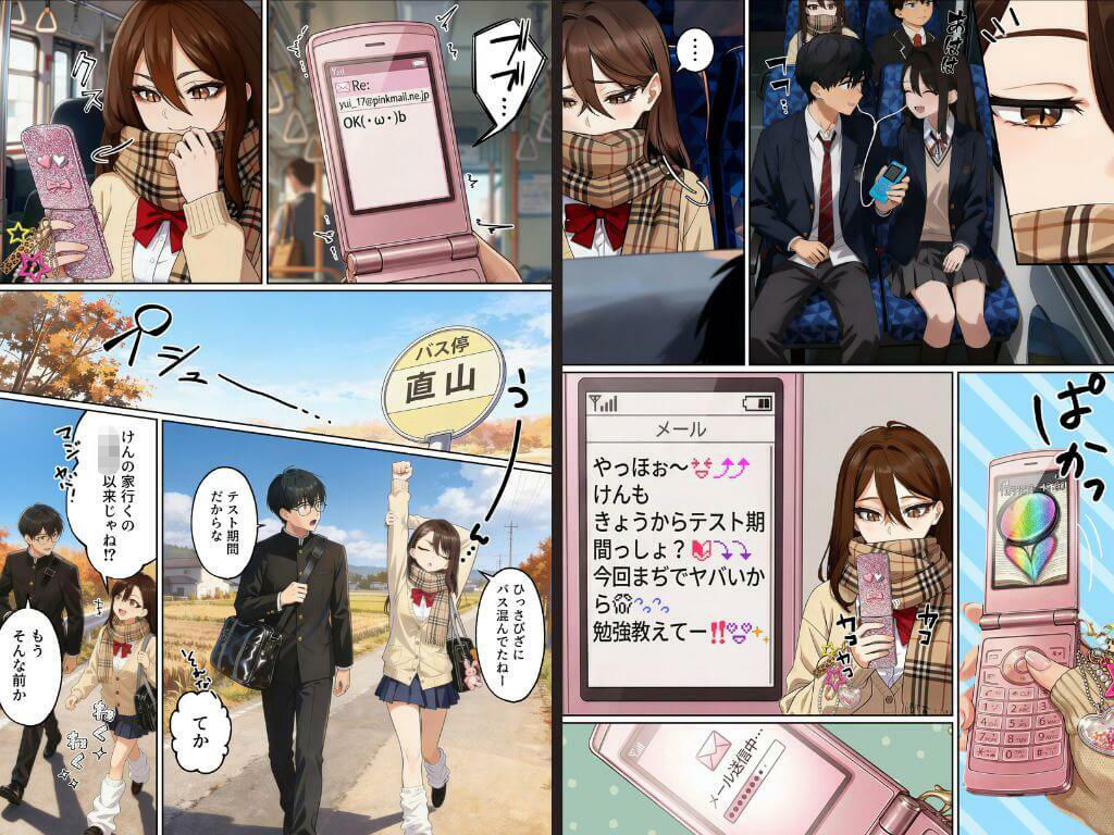 【実話】平成ギャル（18）がチャラ男に捨てられ、童貞幼馴染の価値に気づくまでwww - サンプル画像 3