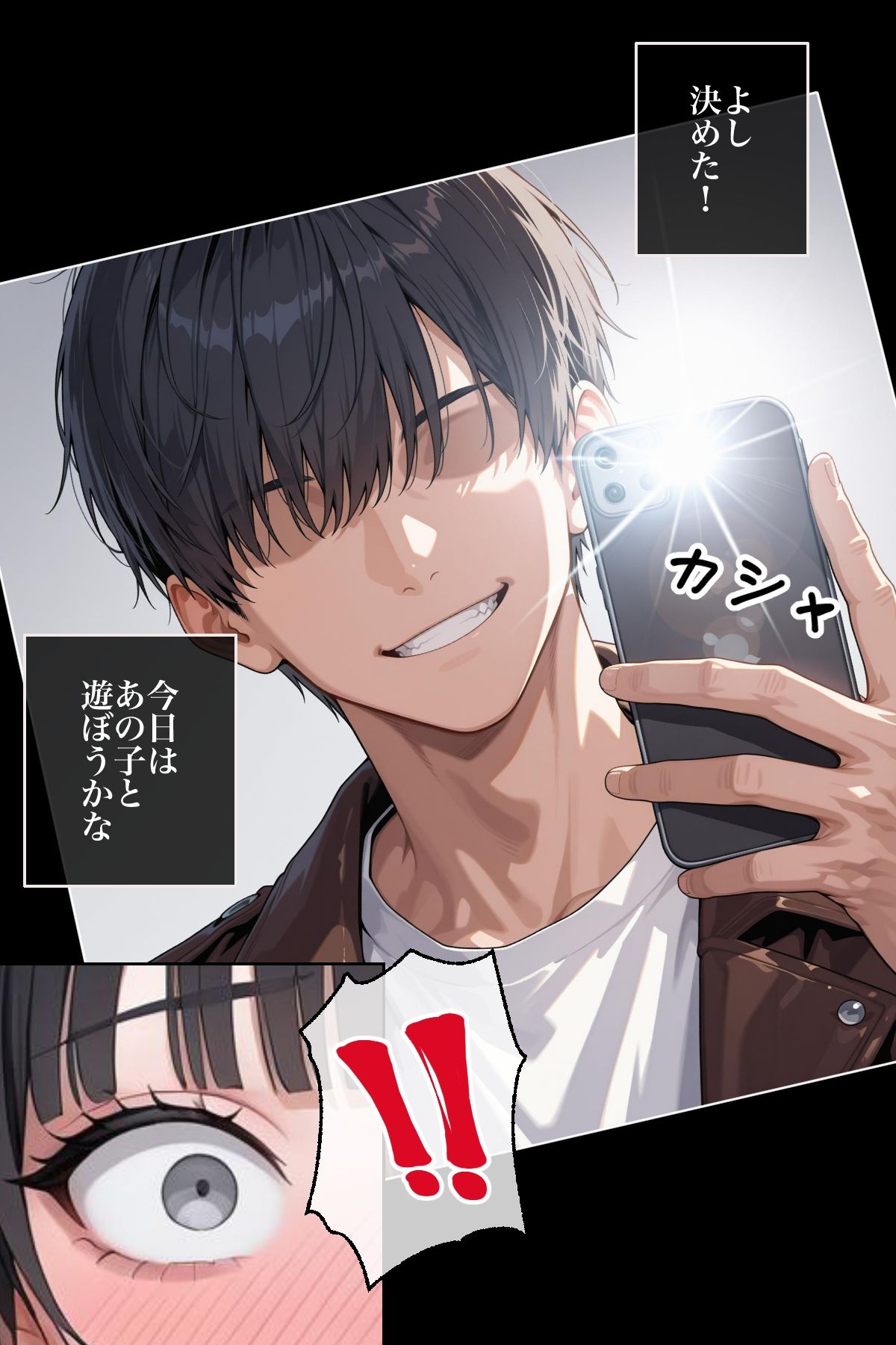 美女の身体の自由を奪う 魔法のスマホ - サンプル画像 3