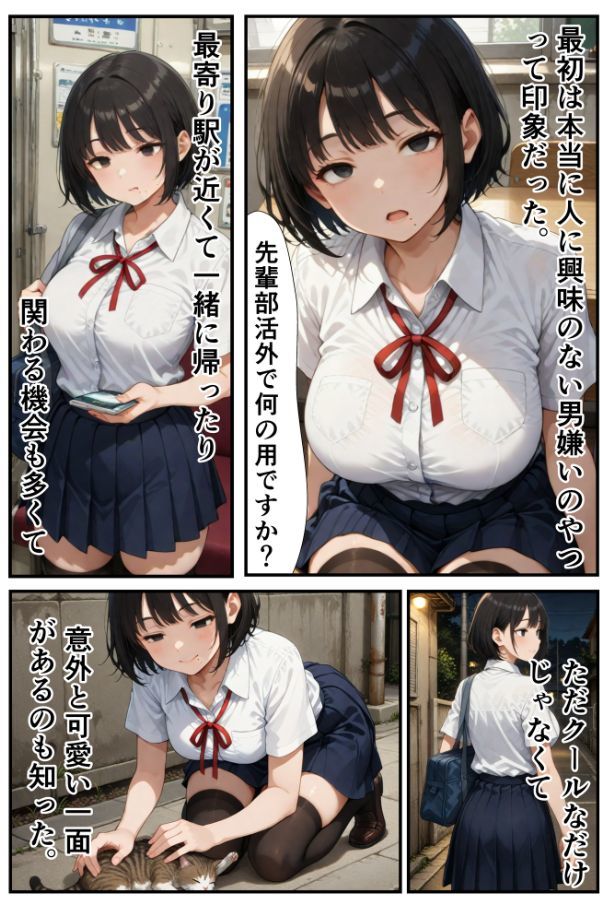 俺「だけ」の事が大大大好きなクーデレ後輩ー大好きなあなたへー【完結総集編＋IF】 - サンプル画像 1