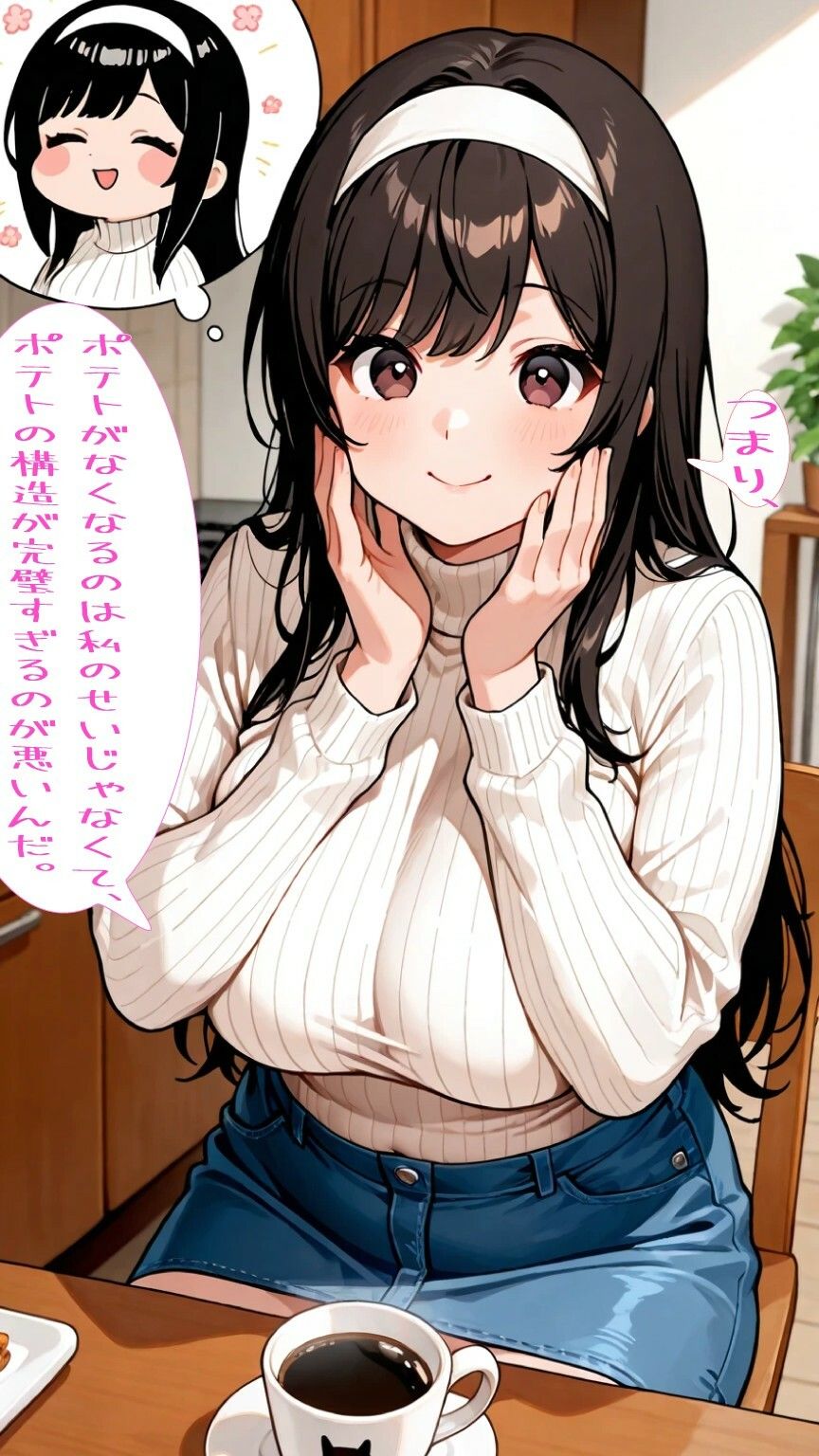 歩奈美ちゃん家でいっしょに勉強しない？3キッチン編 - サンプル画像 5