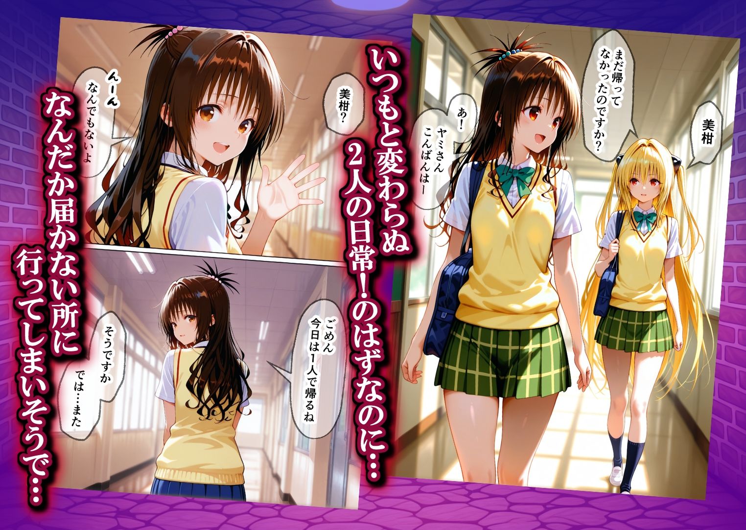 弱みを握られ製奴● 肉便器にされアヘ顔快楽地獄 学生編 - サンプル画像 1