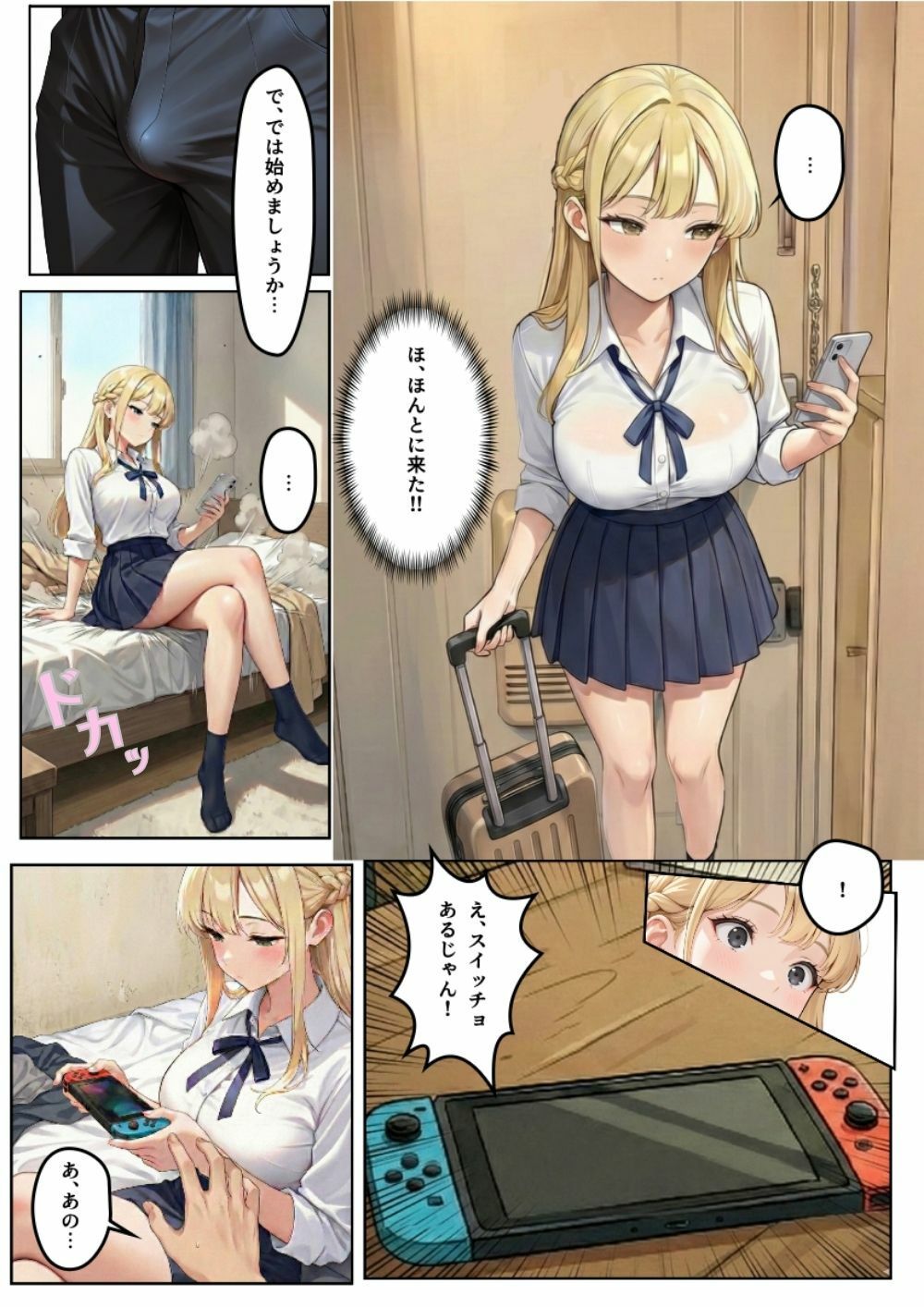 塩対応S級ギャルにエンドレス性処理させたった - サンプル画像 2