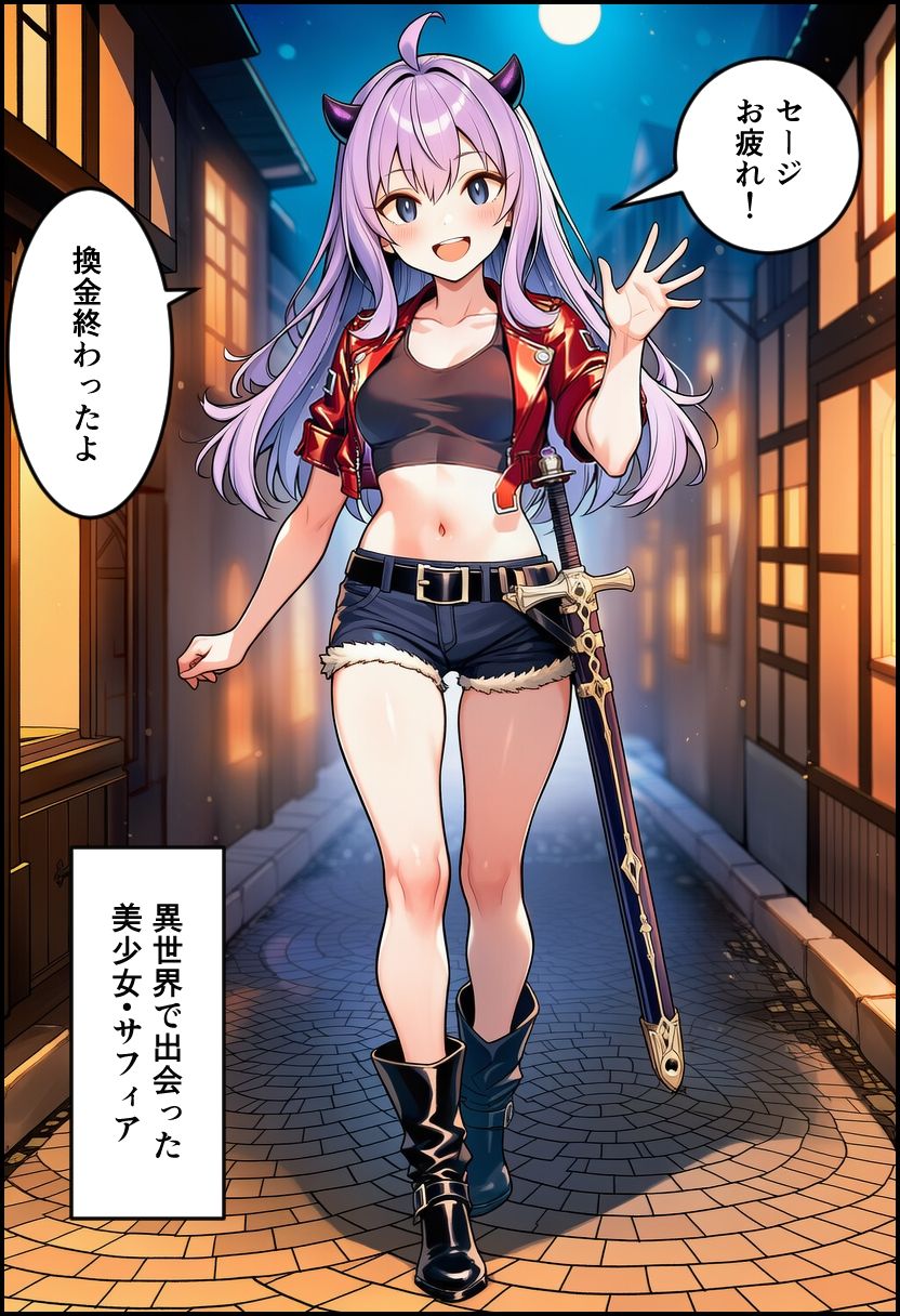 命懸けで戦った日の夜、 惚れたサキュバスを犯し、犯●れ、 全て出し切って……彼女の胸で眠りに落ちるまで。 - サンプル画像 1