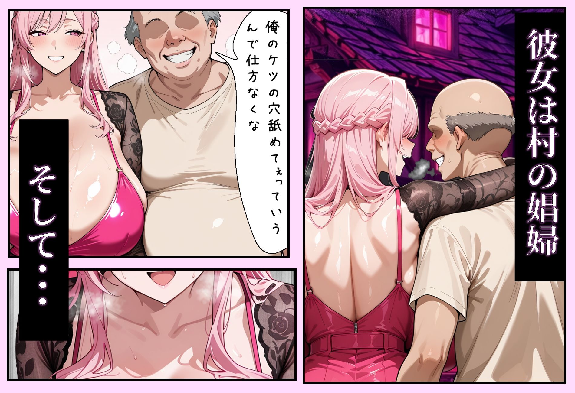 〜村の淫臭〜  村の娼婦は元お姫様 - サンプル画像 2