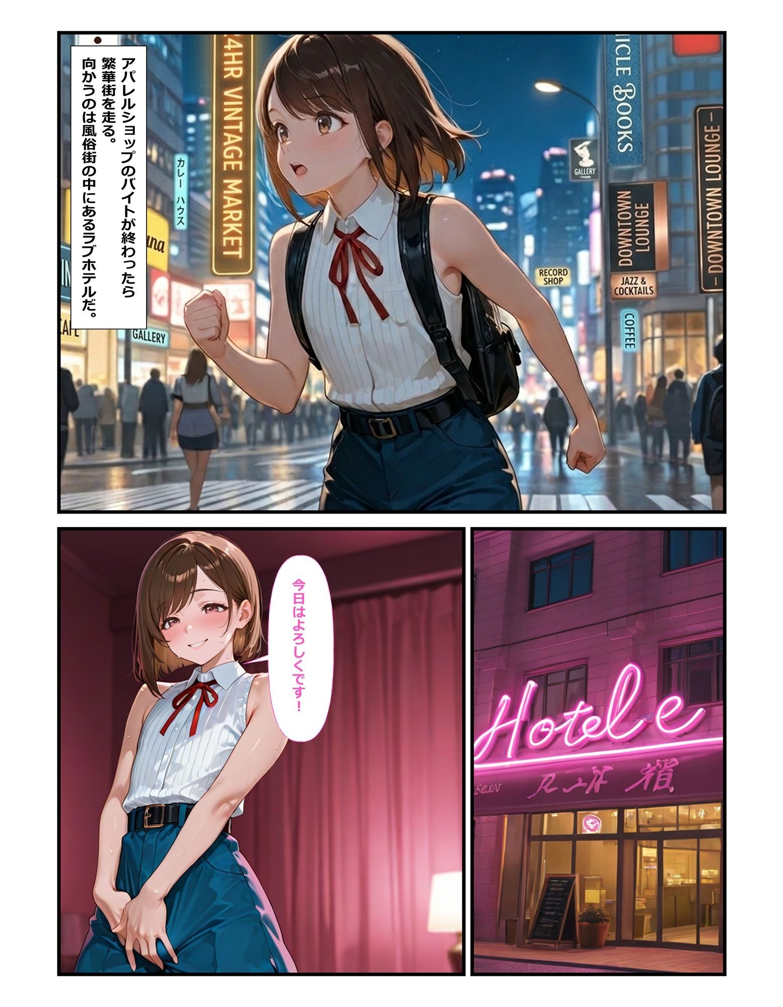 オシャレ男の娘ニューハーフ肉便器に堕ちる - サンプル画像 2