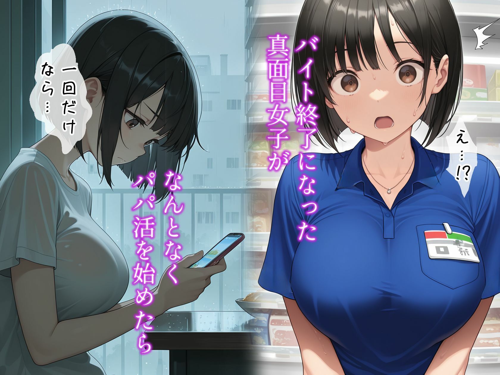 パパ活女子の‘初夜’は蜜の味〜優等生の堕とし方〜 - サンプル画像 2