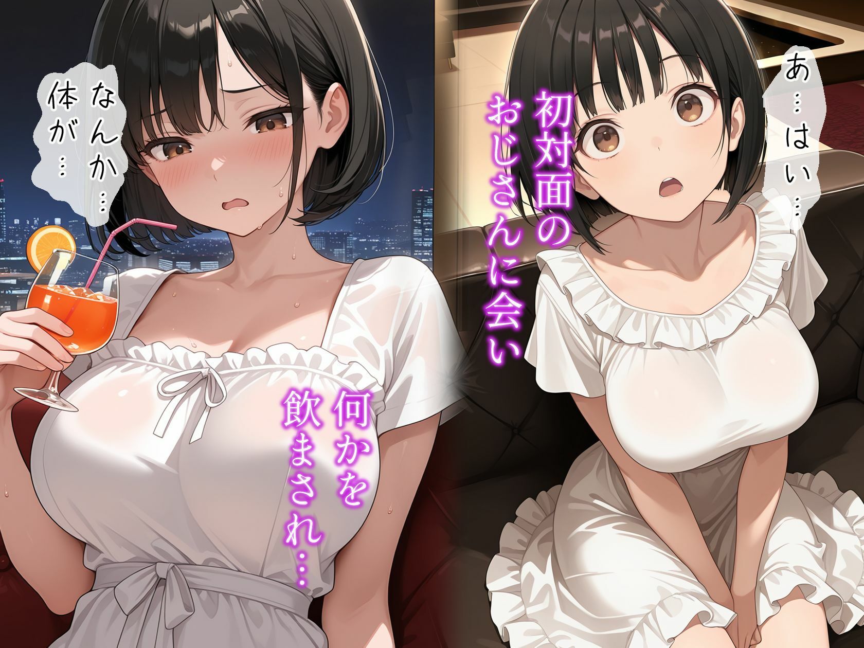 パパ活女子の‘初夜’は蜜の味〜優等生の堕とし方〜 - サンプル画像 3