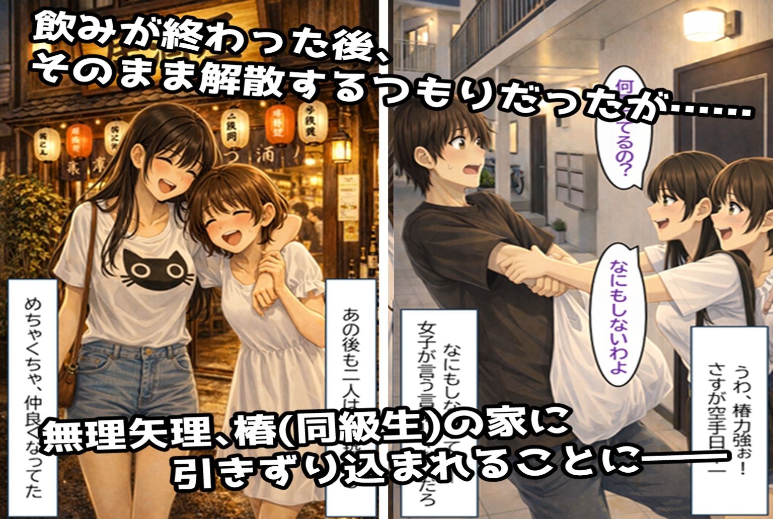 無防備すぎる同級生に、理性が追いつかなかった話 第9話「同級生に堕とされる夜」 - サンプル画像 5