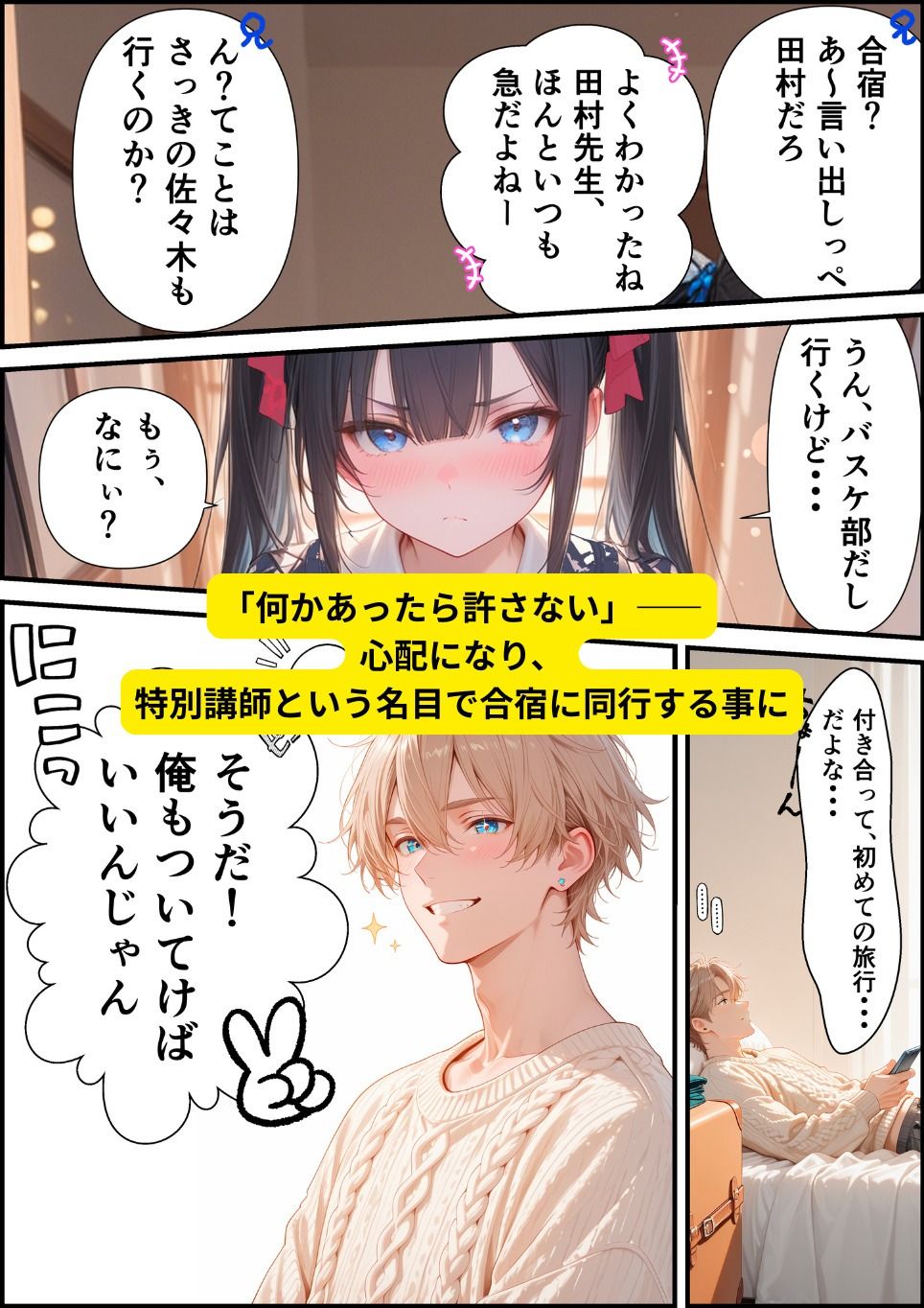 お兄ちゃんの嫉妬えっち - サンプル画像 4