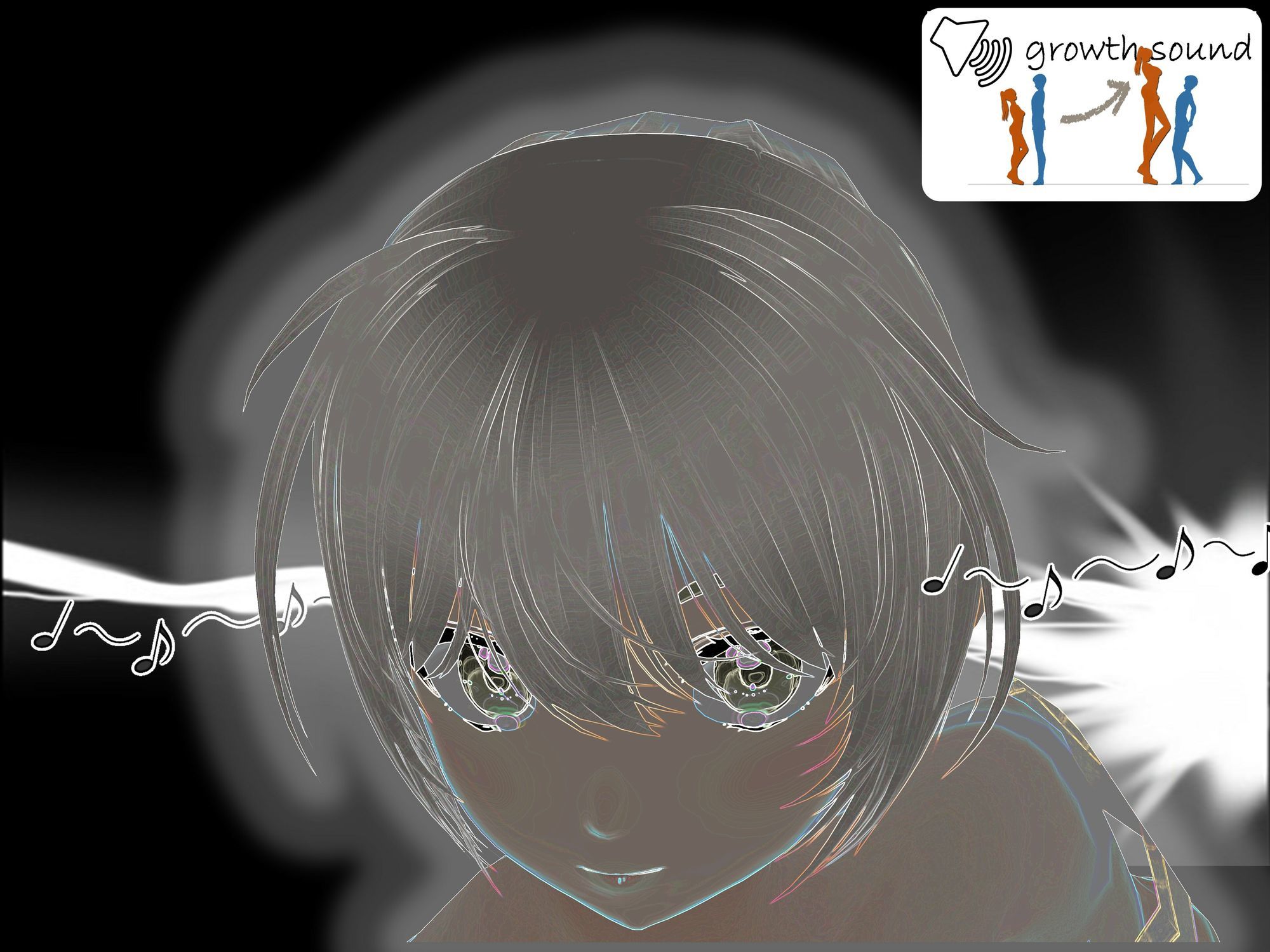 女子だけデカく 男子を追い抜く 成長音〜測定バー編〜 - サンプル画像 2