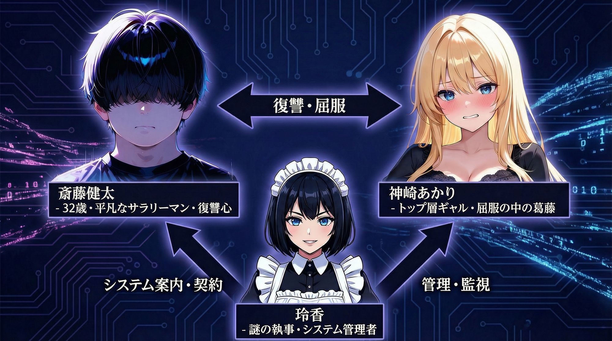 敗者復活ガチャ 〜立場逆転の復讐ハーレム〜 - サンプル画像 2