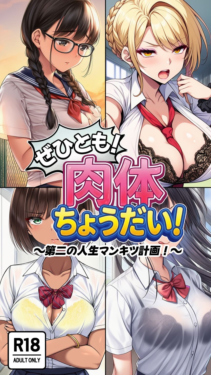 ぜひとも！肉体ちょうだい〜第二の人生マンキツ計画！〜 - サンプル画像 4