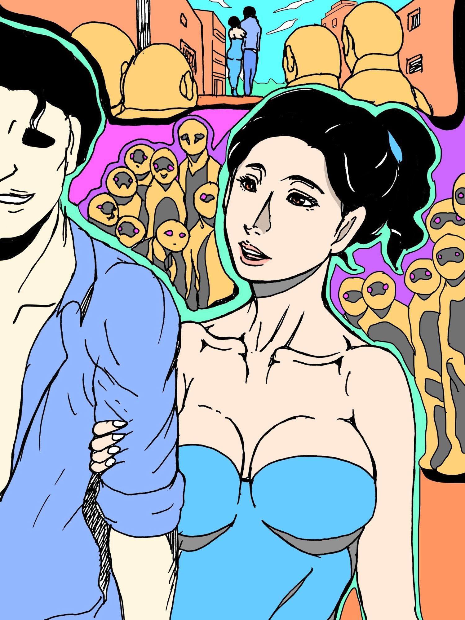 貪られた美人妻 - サンプル画像 4