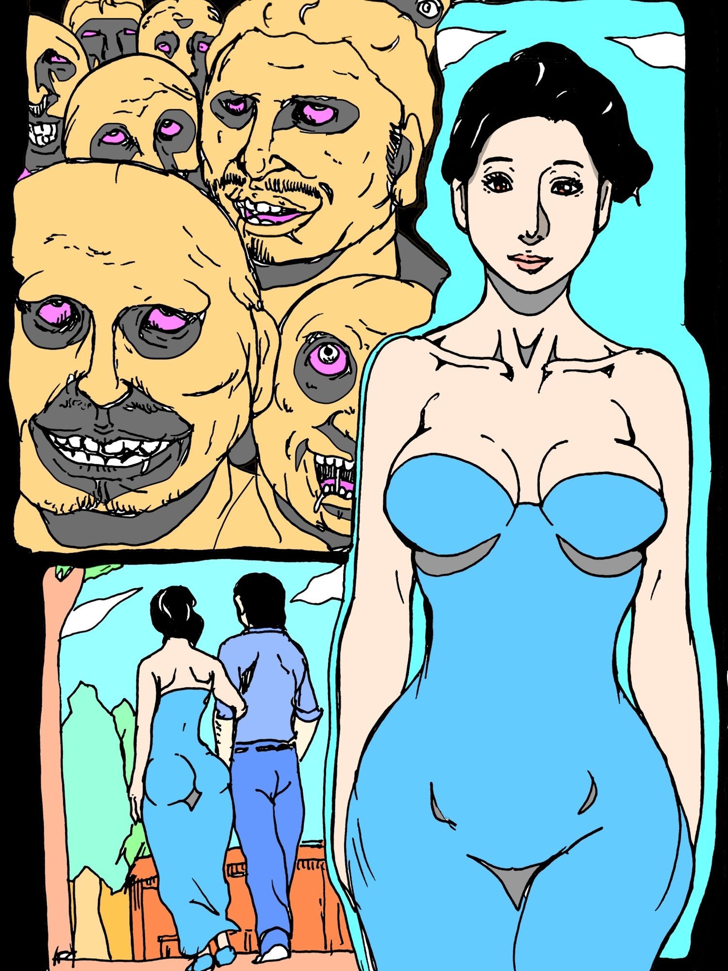 貪られた美人妻 - サンプル画像 5