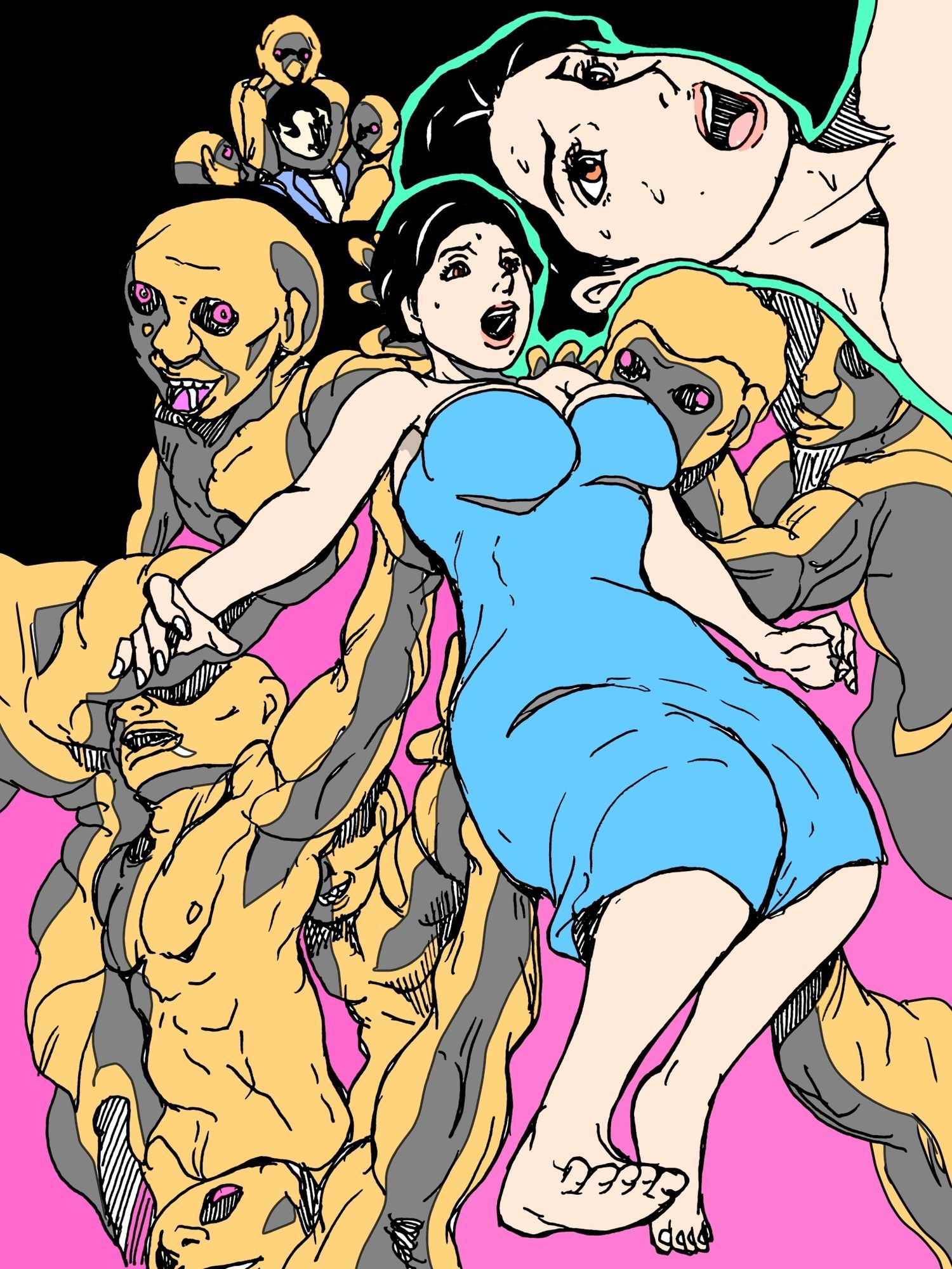 貪られた美人妻 - サンプル画像 8