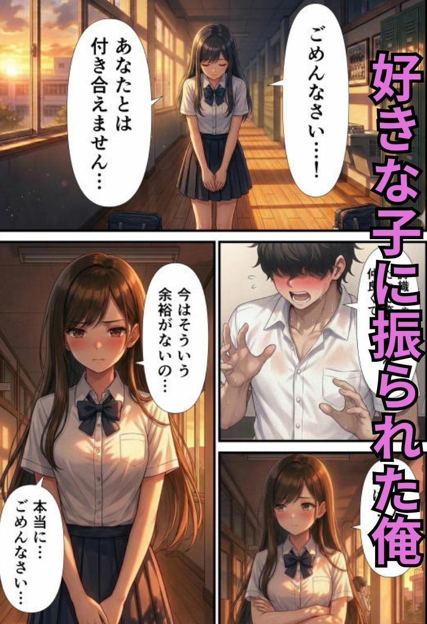 腹肉ぽっちゃり熟女を雑に抱く〜好きな子に振られたが、彼女のお母さんを代わりに抱いた話〜 - サンプル画像 4