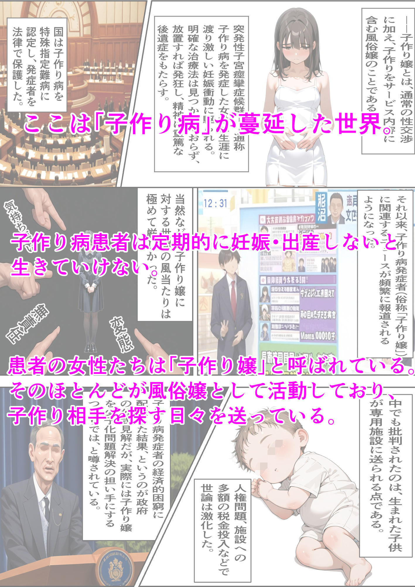 子作り嬢  西住しほ - サンプル画像 1