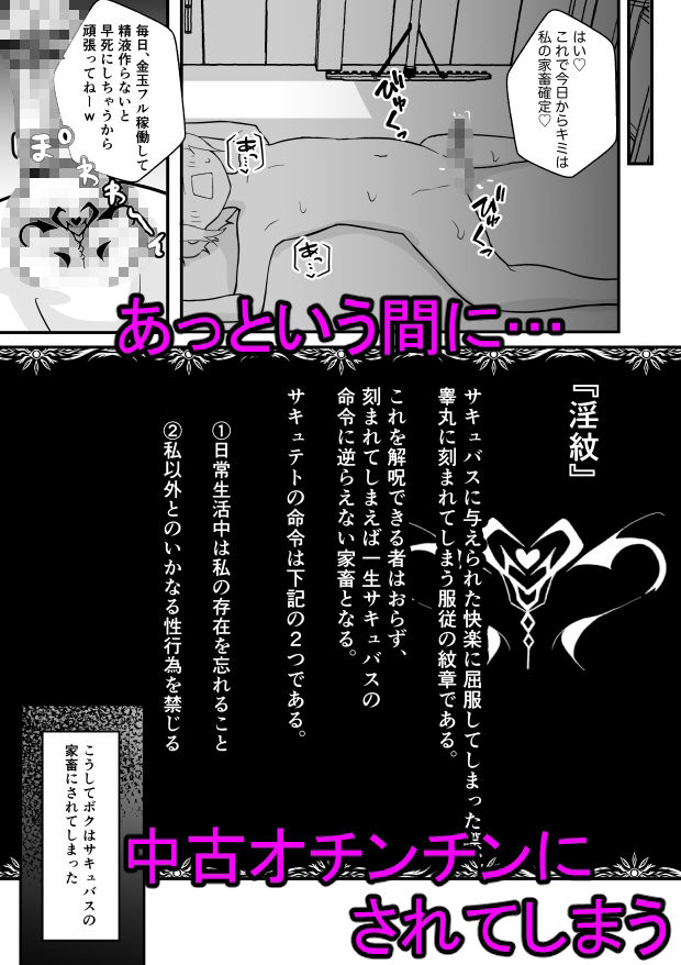 ランプのサキュバスに搾られる - サンプル画像 3