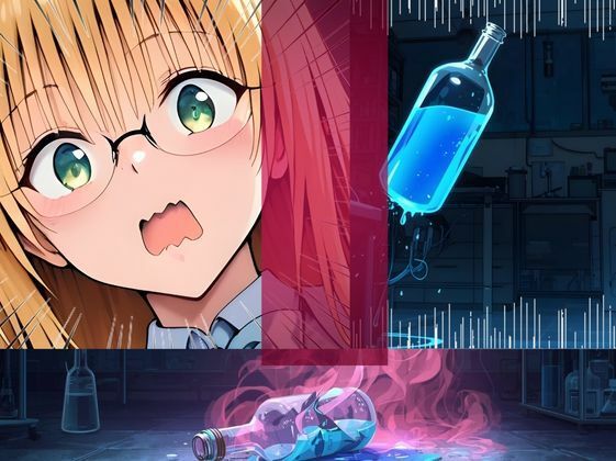 深夜の研究室で大発明！？ ティア先生、自らの媚薬で大暴走！ - サンプル画像 2