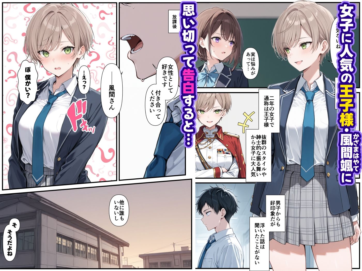 王子様の雌を俺だけが知っている - サンプル画像 1