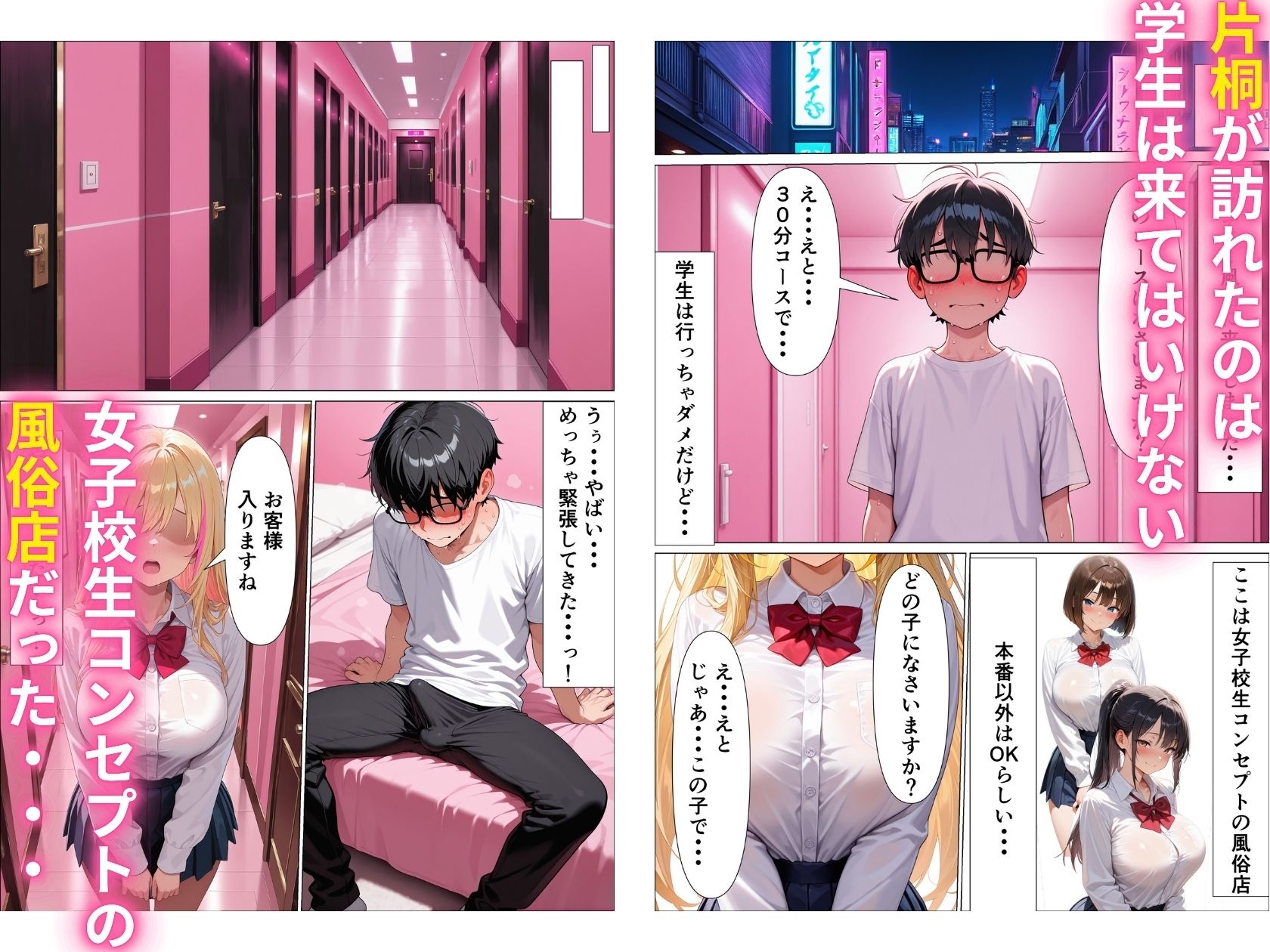 僕を見下す一軍ギャルが風俗店で働いていた件 - サンプル画像 3