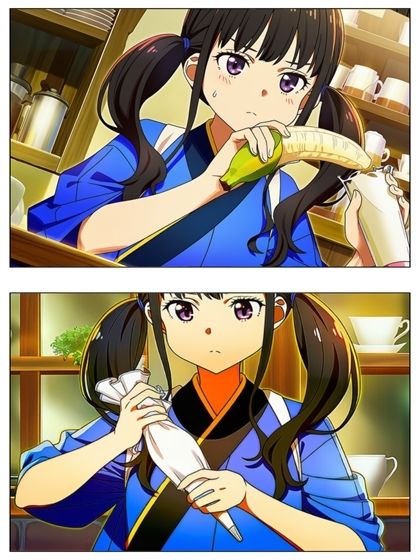 漫画  リリリリ・リコイル  チンポを見たい千束とたきな 141P - サンプル画像 1